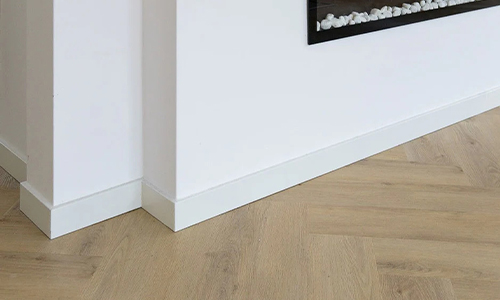 Kleine dingen als Plinten zorgen ervoor dat je inrichting een mooi geheel vormt