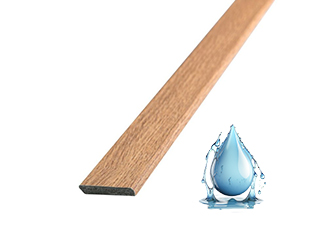 Watervaste kunststof plakplinten
