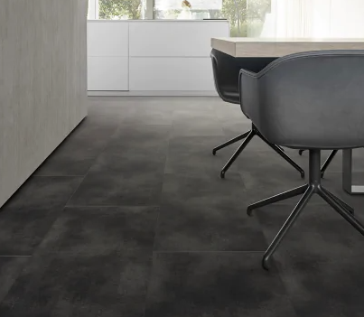 PVC vloer antraciet