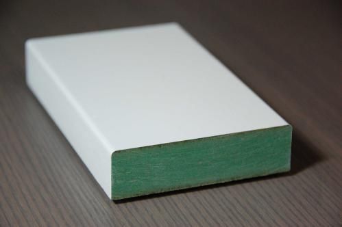Vochtwerende MDF Rechte plintneut