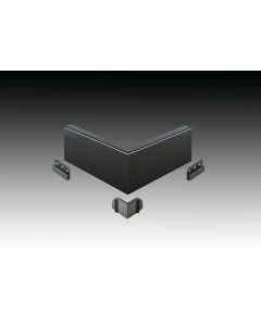 Vochtwerende folie Prefab buitenhoek Clip Recht Robuust 18x75mm Zwart - 0109581