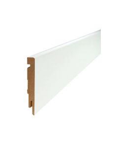 Vochtwerende folie Clip plint Recht Robuust 15x90mm Wit - 0108050