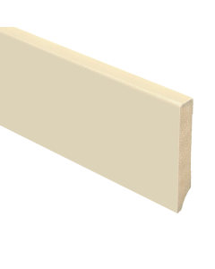 Vochtwerende MDF plint Modern Recht 12x70mm Gelakt Tent -15713