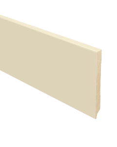 Vochtwerende MDF plint Modern Recht 12x120mm Gelakt Tent - 15715