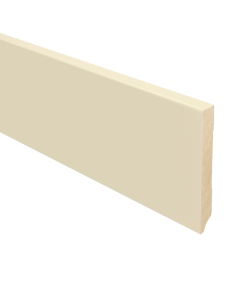 Vochtwerende MDF plint Modern Recht 15x120mm Gelakt Tent  - 15718