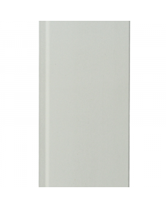 Vochtwerende MDF plintneut Modern 500x75x18mm wit Gelakt RAL9010 - 16076