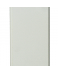 Vochtwerende MDF plintneut Retro 500x100x30mm wit Gelakt RAL9010 - 16074