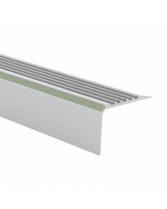 Trapkantprofiel Kunststof Lichtgrijs 65x40mm 250cm - 20733