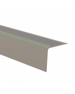 Trapkantprofiel Kunststof Champagne 40x40mm 250cm - 20711