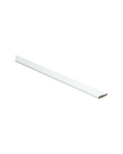 Plakplint wit Whitline RAL9016 met folie - 23247/0104003