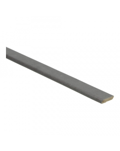 Plakplint zelfklevend 5x24mm Zand Donker platte plint - 23123
