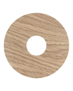 Rozet zelfklevend 17-55mm Vintage Eik Natuurvernist (10 stuks) - 24004