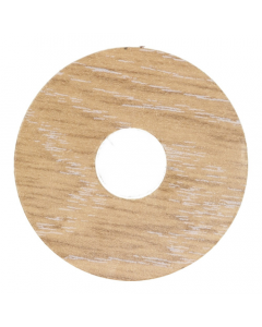 Rozet zelfklevend 17-55mm Eiken Wit Ceruse (10 stuks) - 24005