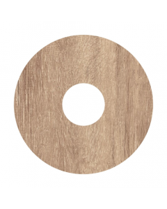 Rozet zelfklevend 17-55mm Mountain Oak Light Grey (10 stuks) - 24230