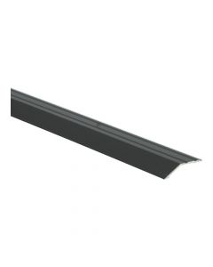 Overgangsprofiel zelfklevend 8mm Zwart 100cm - 51204