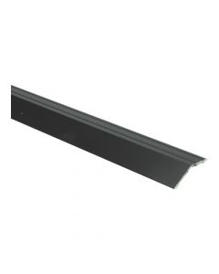 Overgangsprofiel zelfklevend 14mm Zwart 270cm - 51365