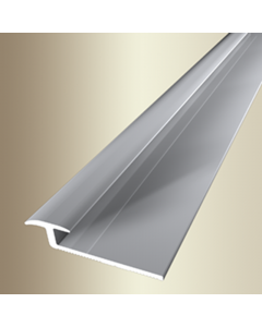 Overgangsprofiel t.b.v. 4,5 mm PVC RVS geb - 51570