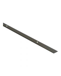 Eindprofiel 3.5mm voor 2.5mm PVC schroef Brons 250cm - 65408