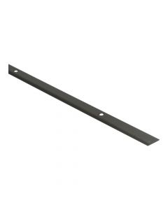 Eindprofiel 4mm voor 3mm PVC schroef Brons 250cm - 65409