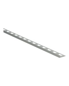 In-egaliseer eindprofiel tot 4.5mm PVC schroef Zilver 250cm - 65465
