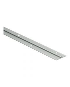 Aansluitprofiel 6mm voor 2.5mm PVC schroef Zilver 270cm - 65399