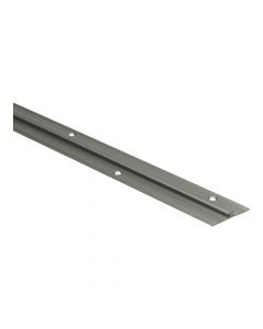 Aansluitprofiel 6mm voor 2.5mm PVC schroef RVS 270cm - 65400