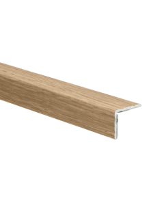 Duo-Hoeklijnprofiel zelfklevend 24,5x30mm Eiken Wit - 67005