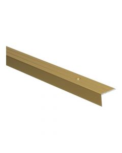 Hoeklijnprofiel schroef 17mm Goud 270cm - 69326