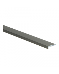 Hoeklijnprofiel zelfklevend 4mm RVS geborsteld 300cm - 69557