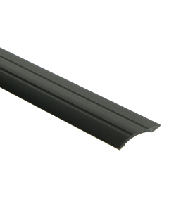 Overgangsprofiel Zelfklevend 0-20mm Matzwart 100cm -69585
