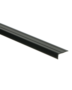 Hoeklijnprofiel zelfklevend 10mm Mat Zwart 100cm - 69583