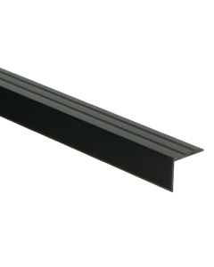 Hoeklijnprofiel zelfklevend 20mm Mat Zwart 100cm - 69579