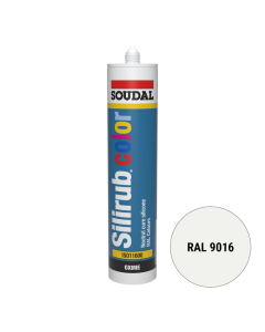 Siliconenkit 300ml Verkeerswit RAL9016 - 84040