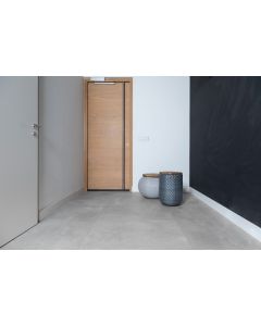 Hebeta Montinique Rigid Click PVC Tegel Beton Design Lichtgrijs Incl. vaste ondervloer 57114