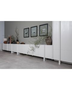 Hebeta Montinique PVC Tegel Vierkant Beton Design Lichtgrijs 6134