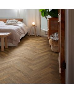 Beautifloor PVC Plak Visgraat Zeeland Graauw 400108240