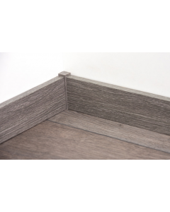 Rechte MDF blokplint 14x70mm met decorfolie 244cm