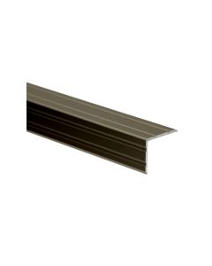Hoeklijnprofiel zelfklevend 24.5-30mm Brons 300cm - 69435