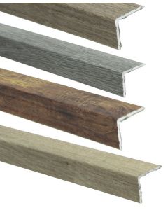 Duo hoeklijnprofiel 24,5x30mm zelfklevend met decorfolie 200cm