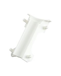 Kunststof binnenhoek (2 stuks) Kraal De Luxe 18x75mm Wit - 0108380