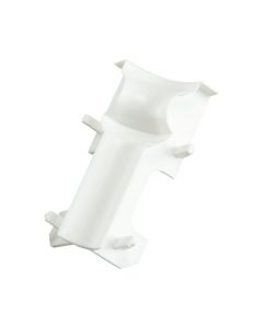 Kunststof binnenhoek (2 stuks) Klassiek Exclusief 18x120mm Wit - 0108383