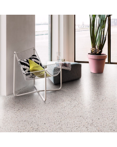 Floorify F024 Terrazzo Grote tegel Rigid Click PVC 