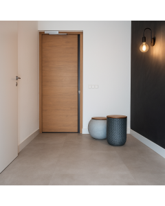 Hebeta Montinique Rigid Click PVC Tegel Beton Design Lichtgrijs Incl. vaste ondervloer 57114