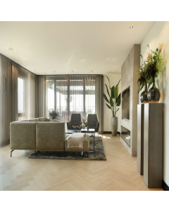 Hebeta Montinique Rigid Click PVC Charente Visgraat XL Naturel licht gerookt Incl. vaste ondervloer 57746
