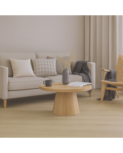 Hebeta Montinique Rigid Click PVC Clermont XL Plank Naturel eiken  Incl. vaste ondervloer 55820