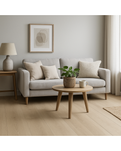 Hebeta Montinique Rigid Click PVC Clermont XL Plank Naturel eiken licht  Incl. vaste ondervloer 55823