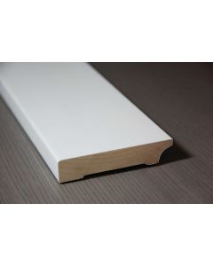 Rechte blok Plint 15x80mm Hardhout NewYork
