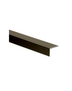 Hoeklijnprofiel zelfklevend 17mm Brons 100cm - 69302