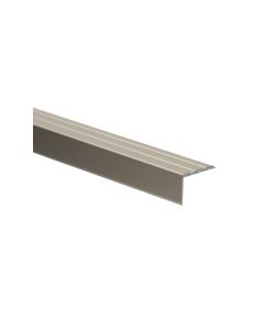 Hoeklijnprofiel zelfklevend 17mm RVS 100cm - 69303