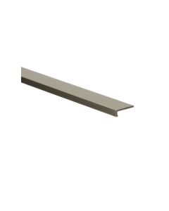 Hoeklijnprofiel zelfklevend 4mm RVS 250cm - 69555